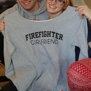 Firefighter Girlfriend Sweatshirt
